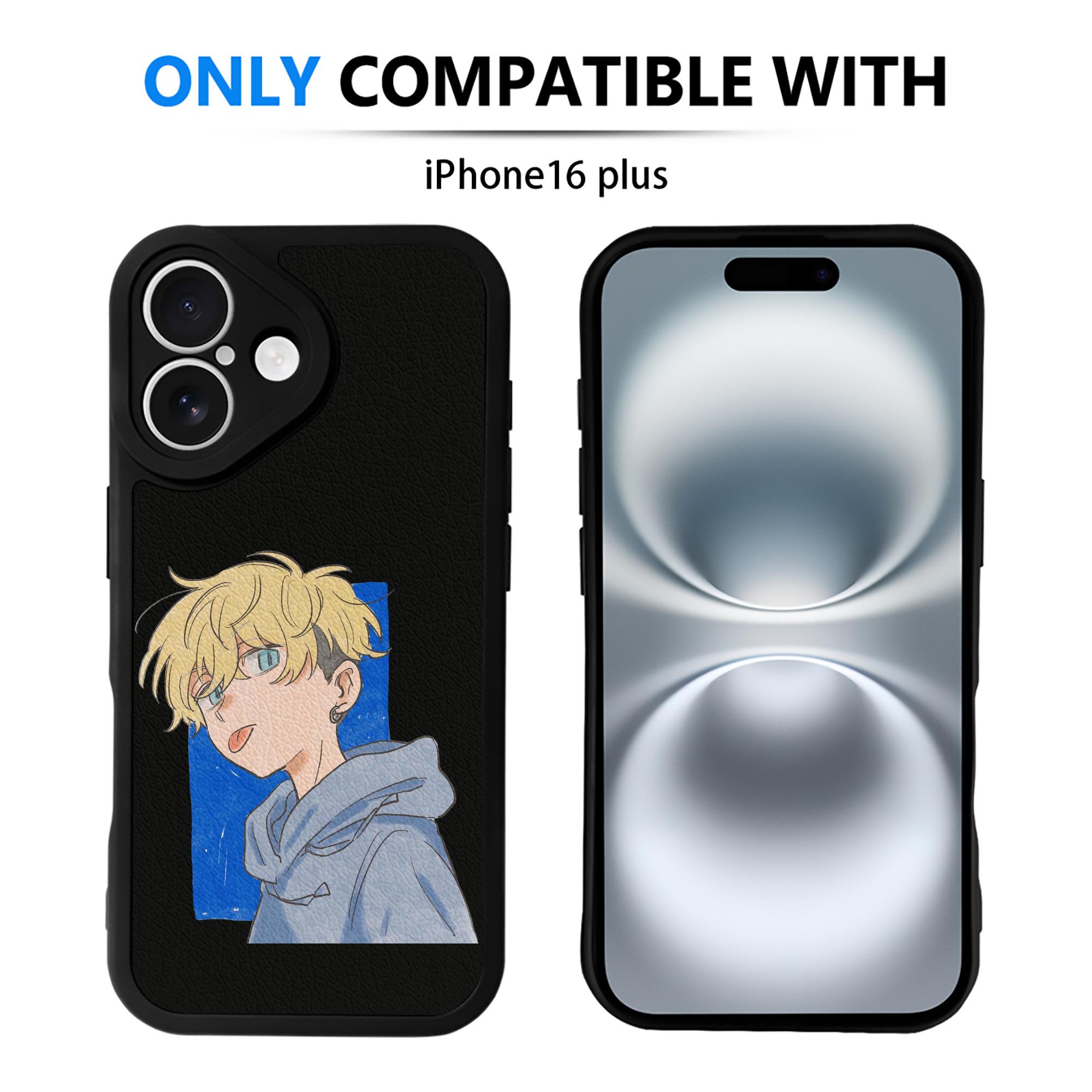 （画像用） 東京リベンジャーズ Tokyo Revengers 【iPhone 16シリーズ対応】シリコンスマホケース（レザー調） 材質：シリコン